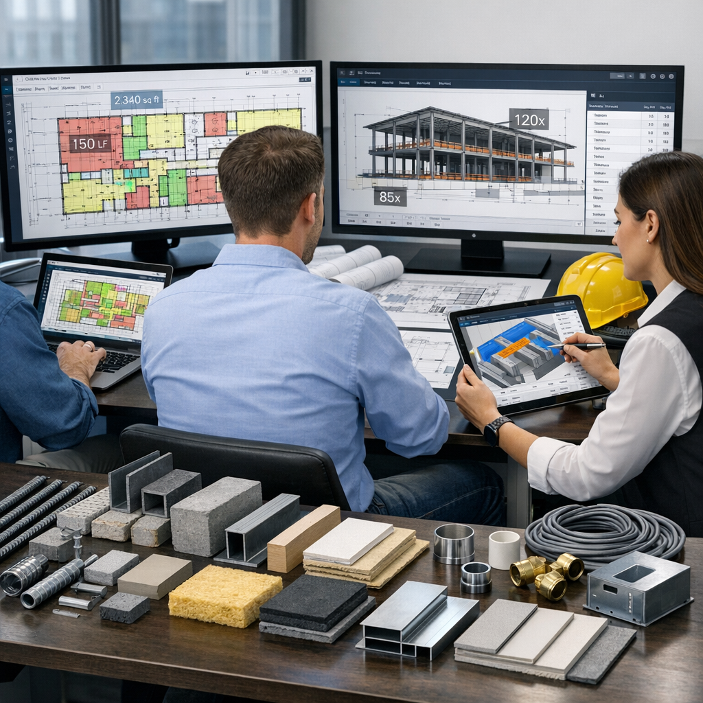 Commercial Material Takeoff Services