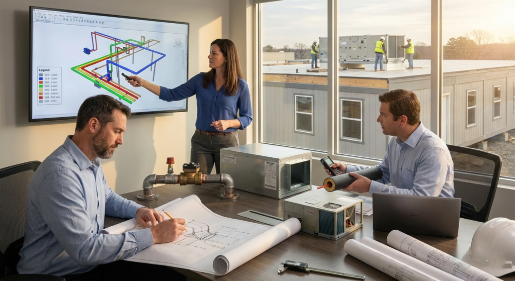 HVAC Takeoff Services