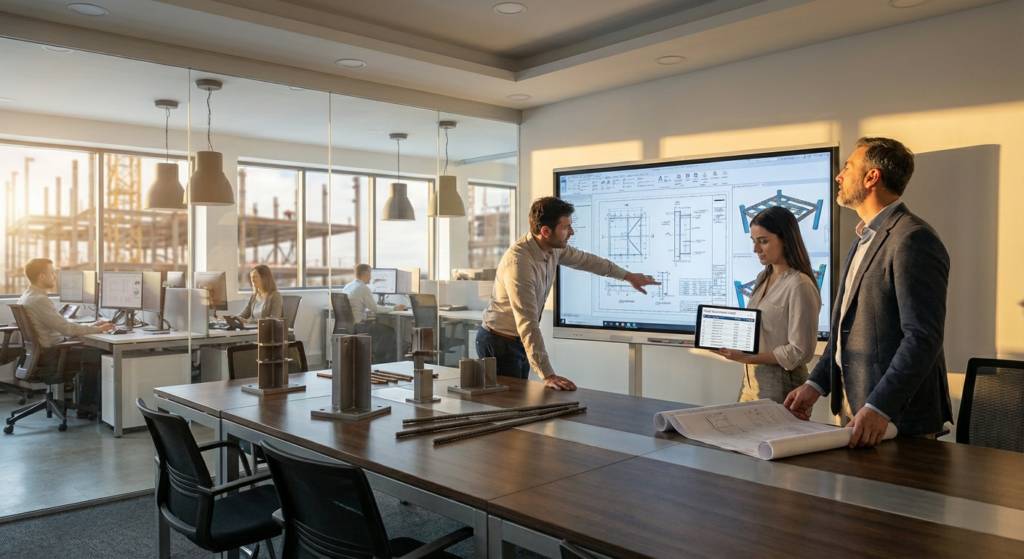 Accurate Steel Quantity Takeoffs in Construction