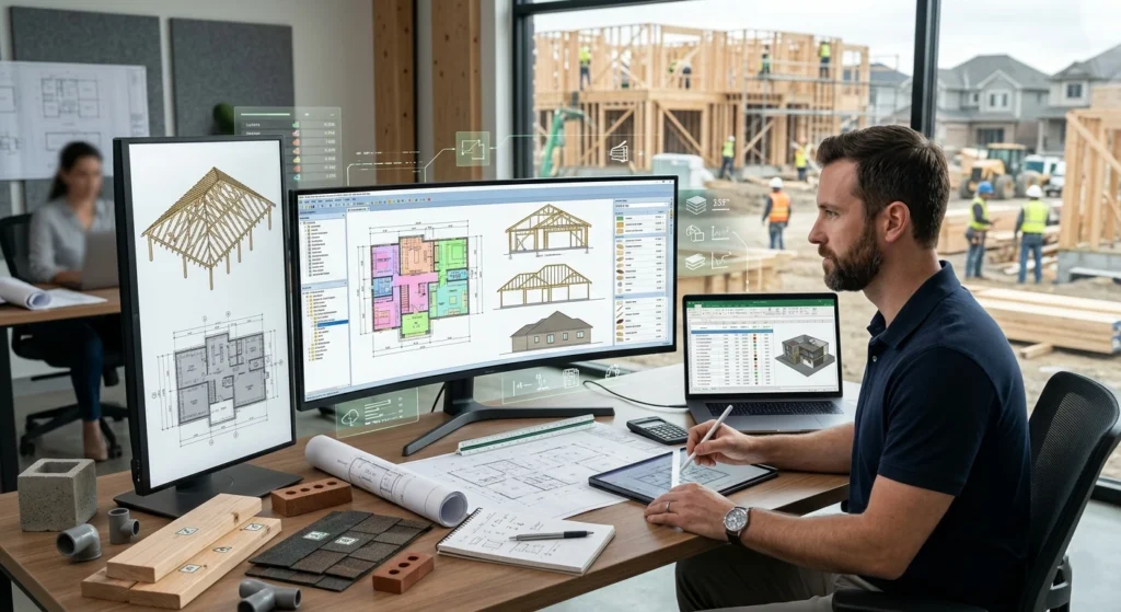 Professional Residential Material Takeoff Services for Home Builders