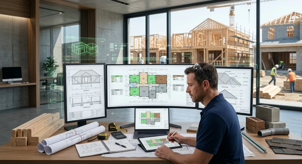 Residential Material Takeoff in Construction